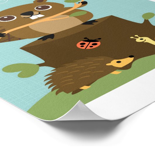 Beaver Poster Print (Hoek)