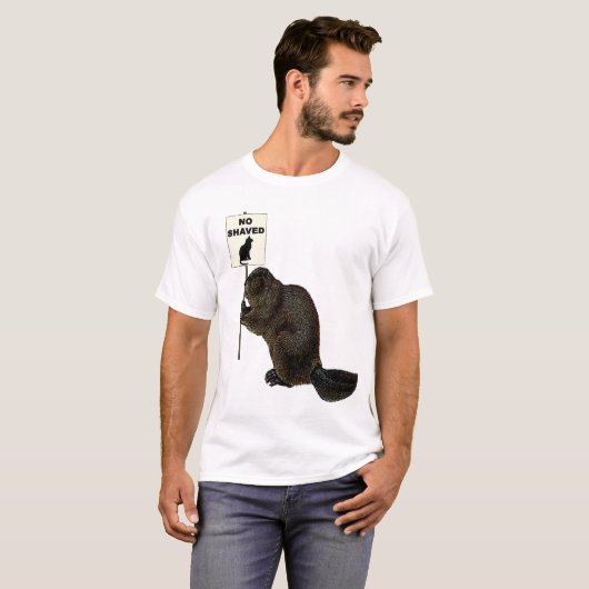 BEAVER PROTEST! T-SHIRT (Voorkant volledig)
