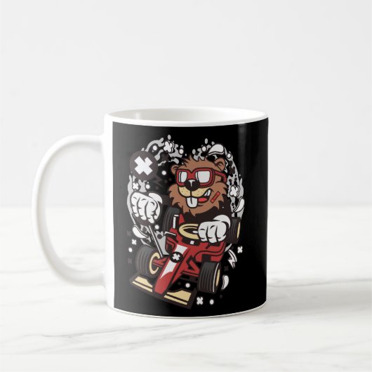 Beaver Racer Koffiemok (Links)