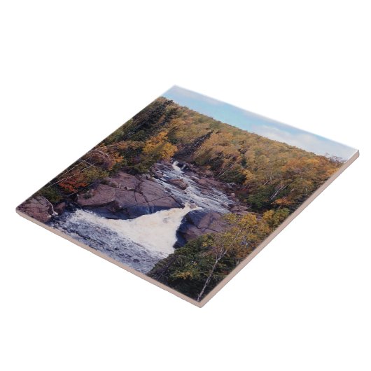 Beaver Rive Herfst tegelplaat Tegeltje (Zijkant)