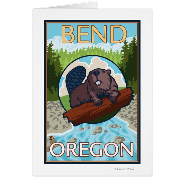 Beaver & River - Bend, Oregon (Voorkant)