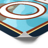 Beaver & River - Bend, Oregon Poster (Hoek)