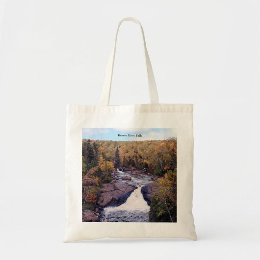 Beaver River Herfst canvas tas (Voorkant)