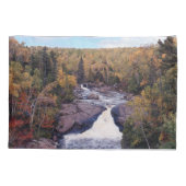 Beaver River Herfst hoesje Kussensloop (Achterkant)