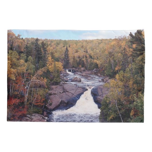 Beaver River Herfst hoesje Kussensloop (Achterkant)