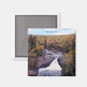 Beaver River Herfst magnet (Voorkant / Achterkant)