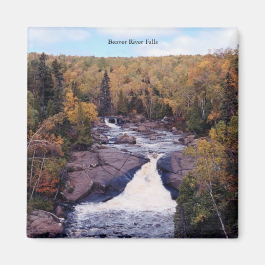 Beaver River Herfst magnet (Voorkant)