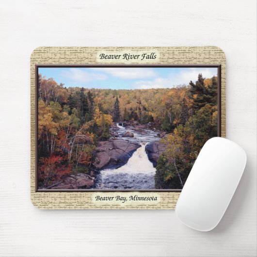 Beaver River Herfst mousepad Muismat (Met muis)