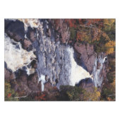 Beaver River Herfst Tall-tafelkleed Tafelkleed (Voorkant (Horizontaal))