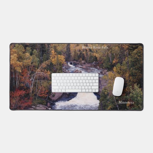 Beaver River Herfsten bureaumat (Keyboard & Muis)