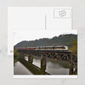 Beaver River Overgang Briefkaart (Voorkant / Achterkant)