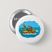 Beaver Ronde Button 5,7 Cm (Voorkant /achterkant)