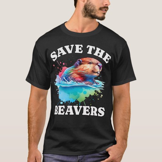 Beaver Save T-shirt (Voorkant)