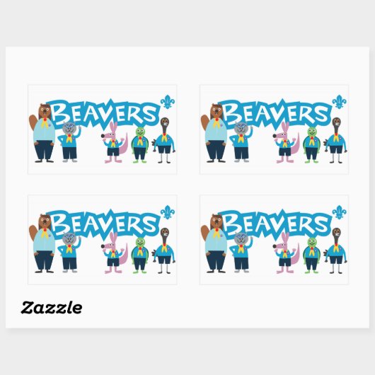 Beaver Scouts Sticker (Vel)