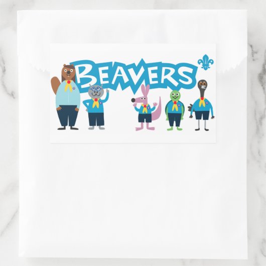 Beaver Scouts Sticker (Tas)