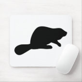 Beaver Silhouette Muismat (Met muis)