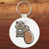 Beaver Sleutelhanger (Voorkant)
