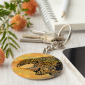 Beaver Sleutelhanger (Zijkant)