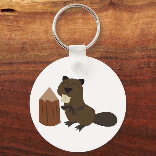 Beaver Sleutelhanger (Voorkant)