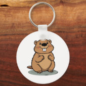 Beaver Sleutelhanger (Voorkant)