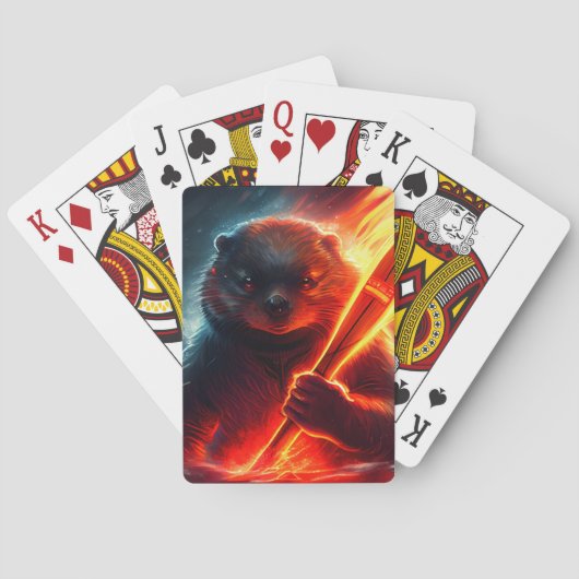 Beaver speelkaarten (Achterkant)