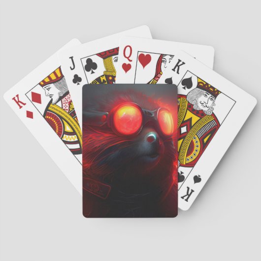 Beaver-spelkaarten Pokerkaarten (Achterkant)