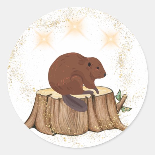 Beaver Sticker (Voorkant)