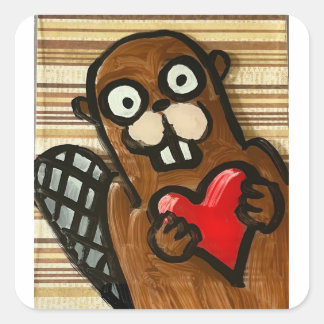 Beaver Stickers