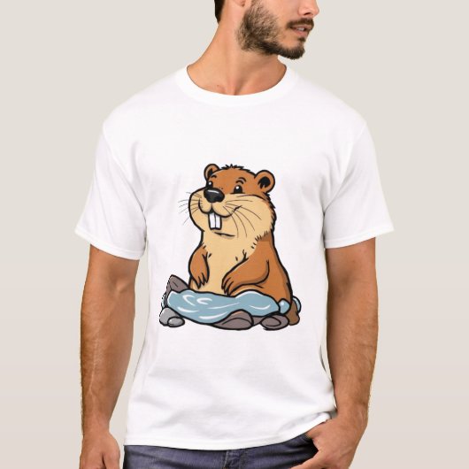 Beaver T-shirt (Voorkant)
