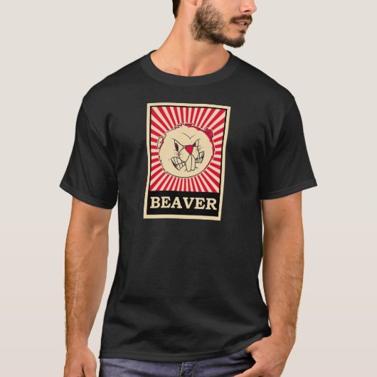 Beaver T-shirt (Voorkant)