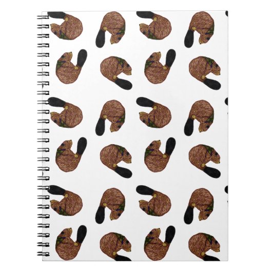 Beaver Toss-laptop Notitieboek (Voorkant)