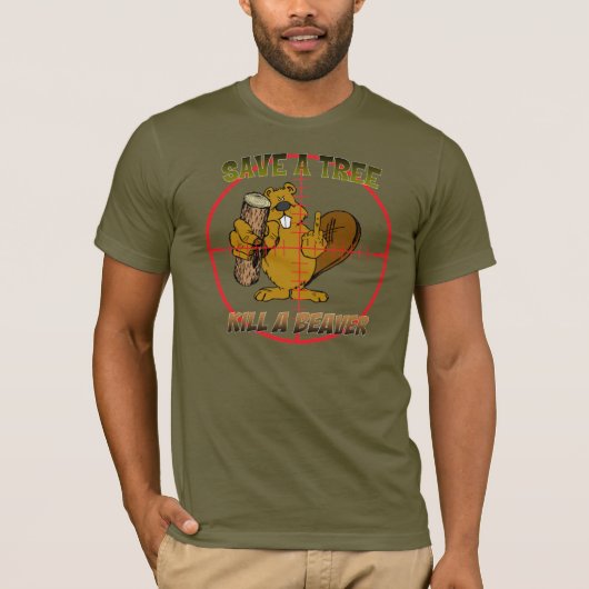 BEAVER TREE SHIRT (Voorkant)