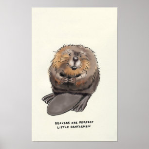 beaver trivia poster