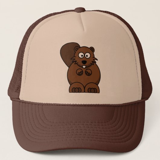 Beaver Trucker Hat Trucker Pet (Voorkant)
