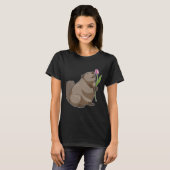 Beaver Tulip Flower T-shirt (Voorkant volledig)