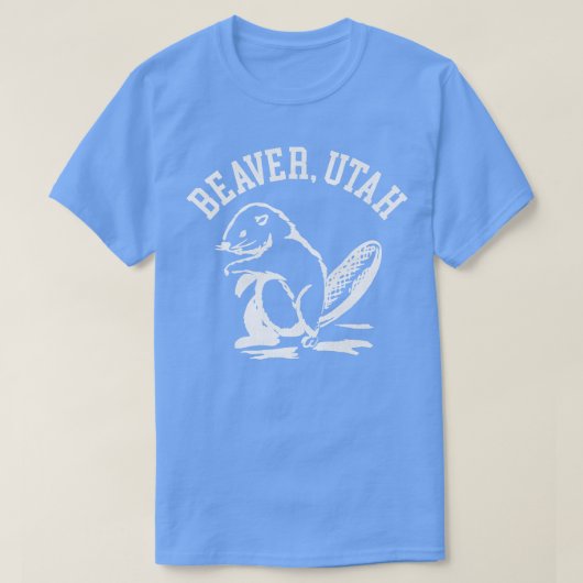 Beaver Utah 1 T-shirt (Design voorkant)