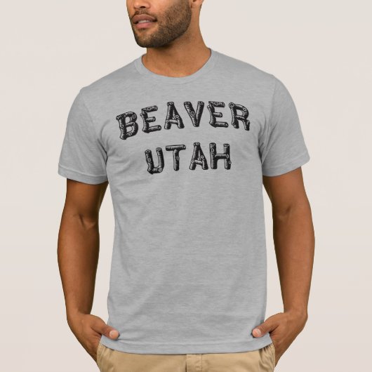 Beaver Utah T-shirt (Voorkant)