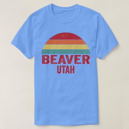 Beaver Utah T-shirt (Design voorkant)