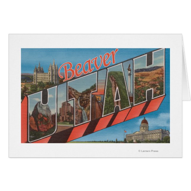 Beaver, UtahLarge Letter ScenesBeaver, UT (Voorkant Horizontaal)