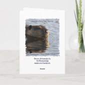 Beaver Valentijnsdag Kaart (Achterkant)