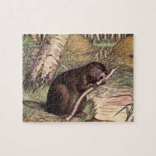 Beaver van Louis Sargent, wilde dieren Legpuzzel