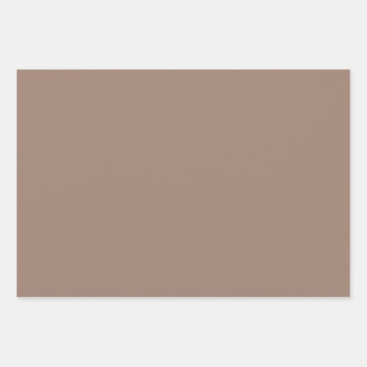 Beaver (vaste kleur) inpakpapier vel (Voorkant 2)