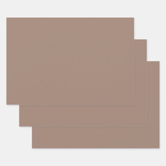 Beaver (vaste kleur) inpakpapier vel (Set)