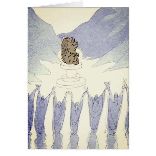 Beaver Verering Kaart (Voorkant)