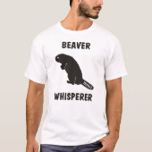 beaver whisper t-shirt (Voorkant)