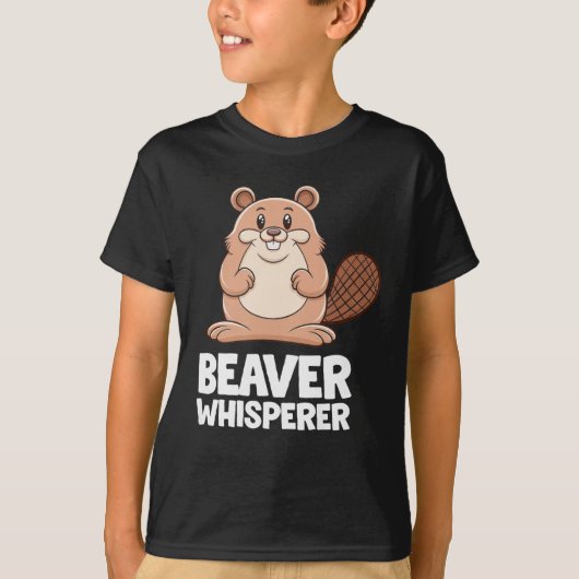 Beaver Whisperer T-shirt (Voorkant)