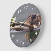 Beaver Working Grote Klok (Hoek)