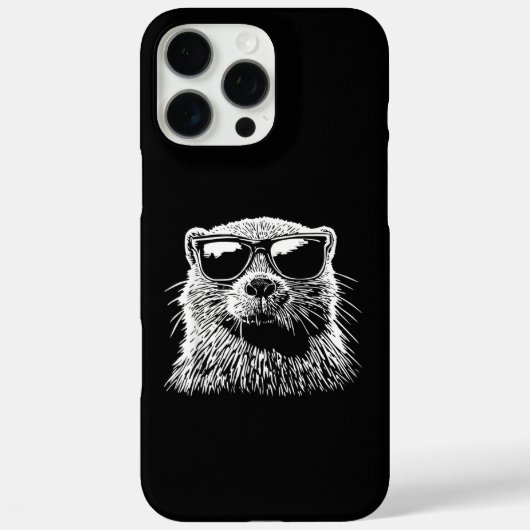 Beaver Zonnebril Case-Mate iPhone Case (Achterkant)