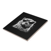 Beaver Zonnebril Tegeltje (Zijkant)