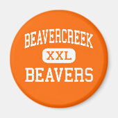 Beavercreek - Bevers - High - Beavercreek Ohio Magneet (Voorkant)